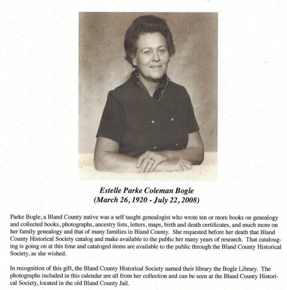 Parke Bogle picture and description